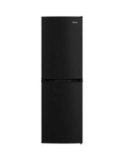 Swan Sr70140B 55Cm Static Fridge Freezer - Next Day Delivery - Black